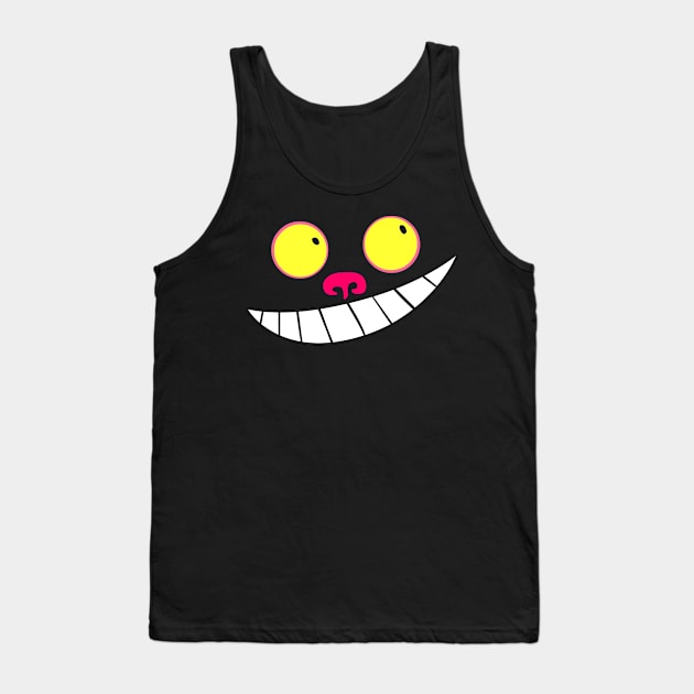 Cheshire Smile Tank Top by sky665